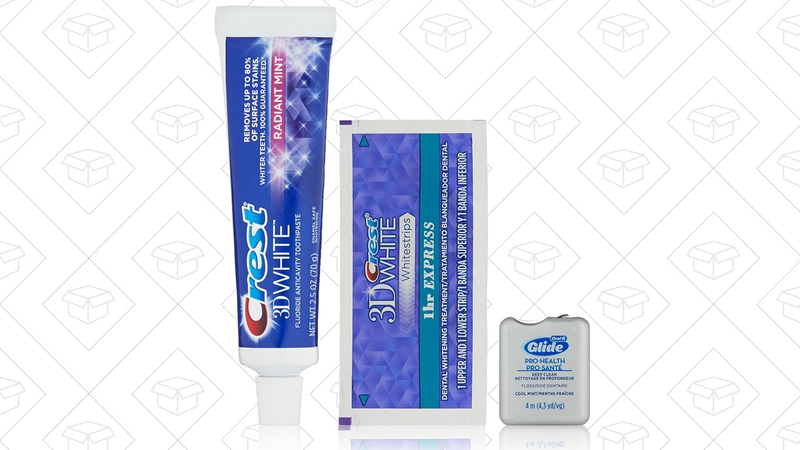 Crest Sample Box, $5 + $5 Amazon Credit